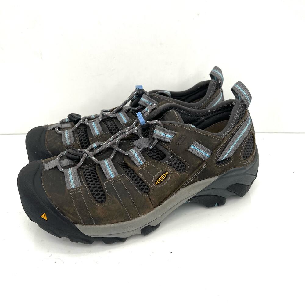 Keen Atlanta Cool ESD Steel Toe Women’s utility sandals sneakers shoes.